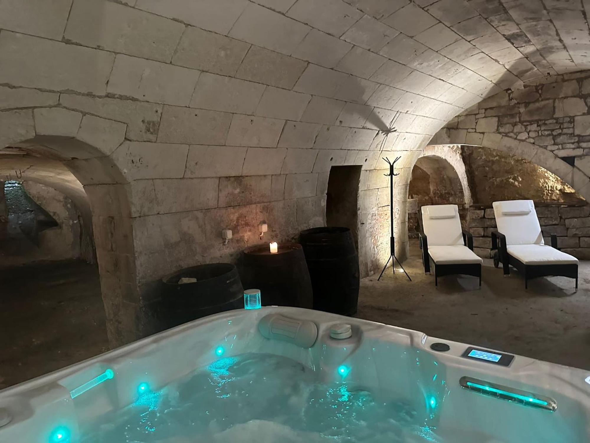 Gite Au Boom Coeur En Options Spa Et Repas Tourtenay Exteriér fotografie